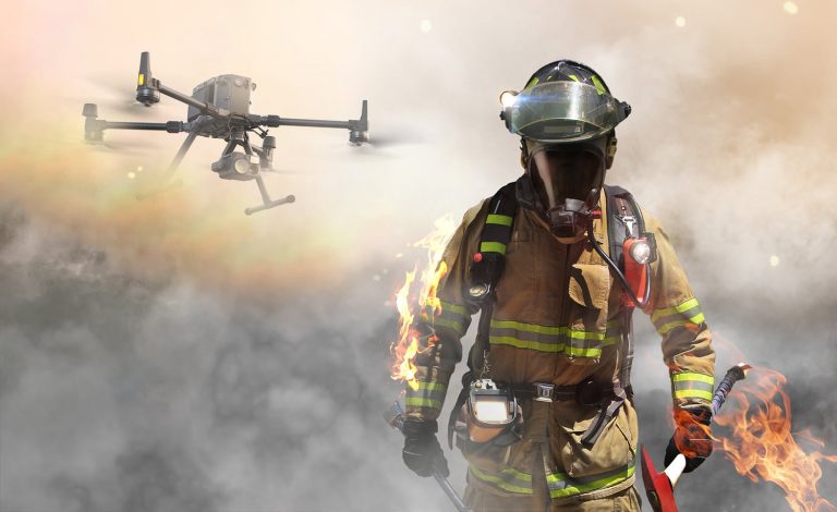 Fire-fighting-drones